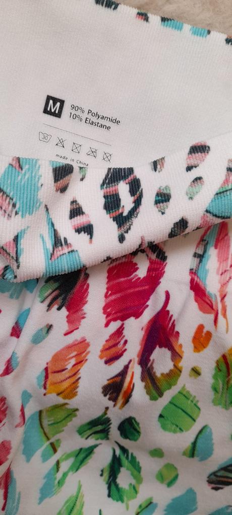 Shein sportovní legíny s širokým pasem, m