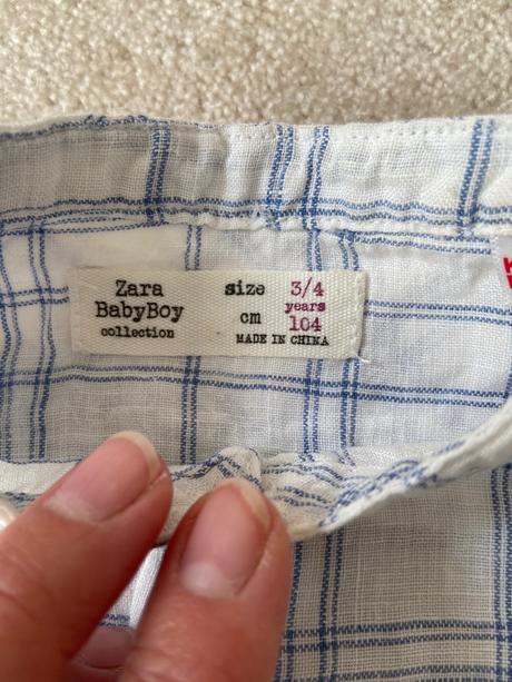 Klučičí košile, zara,104