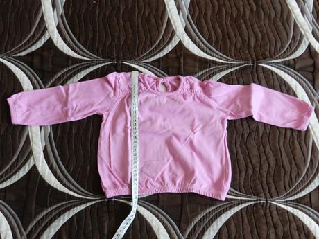 Triko dlouhý rukáv růžové, cherokee,86