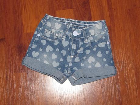 Šortky se srdíčky, kiki&koko,110