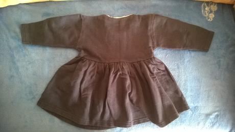 Modré teplákové šaty, francie, vel 86, 86