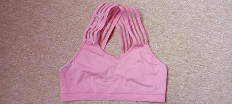 Růžové bolérko - podprsenka vel."s/m", s