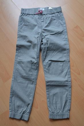 Plátěné bavlněné kalhoty, h&m,134