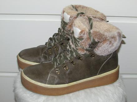 Zimní kotníkové boty s.oliver, s.oliver,38