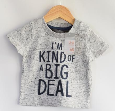 Tričko vel. 3 - 6 m, primark,68