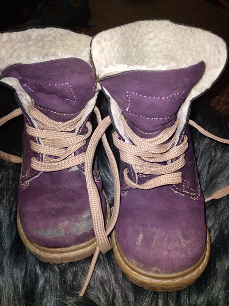 Dívčí podzimní boty vel. 22, vnit.stélka 15.5 cm, skippy,22