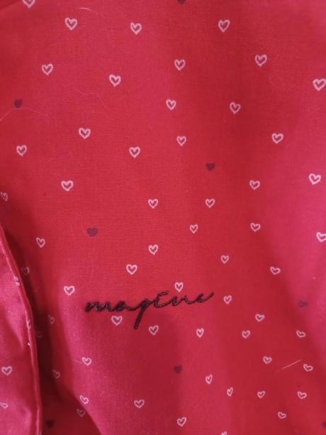 Srdíčková zimní bunda parka, m