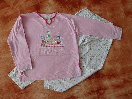 Pyžamko s broučky a motýlky, 128