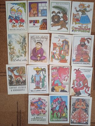 Retro pohádkové lístečky, 