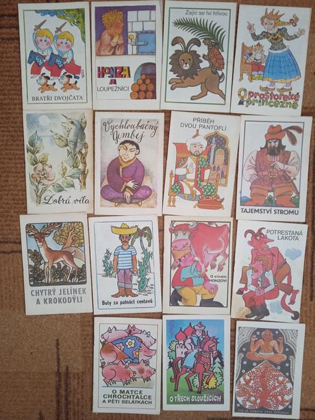 Retro pohádkové lístečky, 
