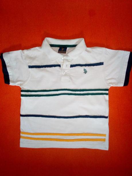 Frajerské polo tričko uss polo vel.104-110, u.s. polo assn.,104