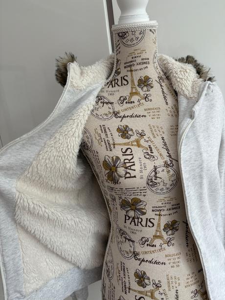 Mikina s kapucí tchibo s teplou podšívkou 32/34, tchibo,32