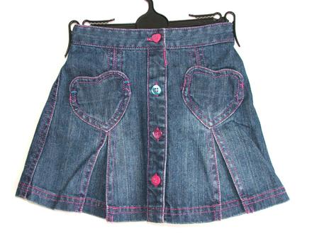P285 riflová sukně vel. 80, mothercare,80