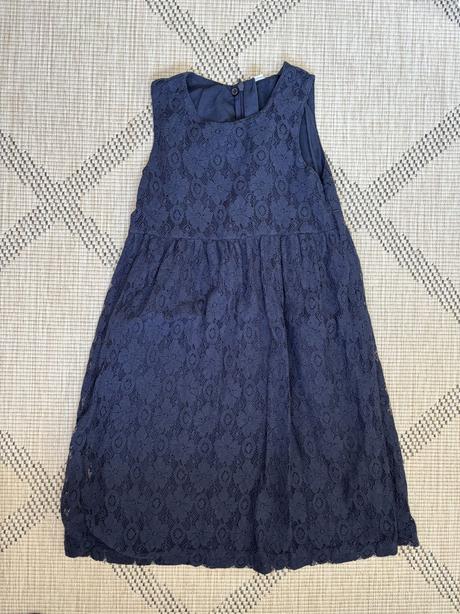 Modré šaty esprit 128/134, esprit,128