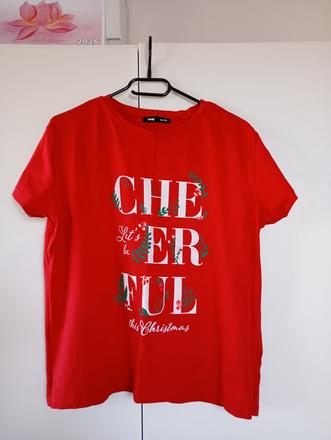 Dámské tričko vánoční, sinsay,xl