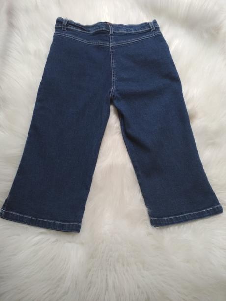 Dívčí riflové tříčtvrťáky zn. c&a, c&a,146