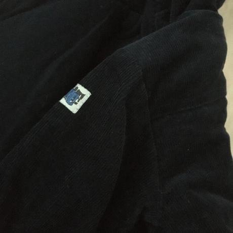 Vel. 62 manšestrová teplá modrá bunda, 62