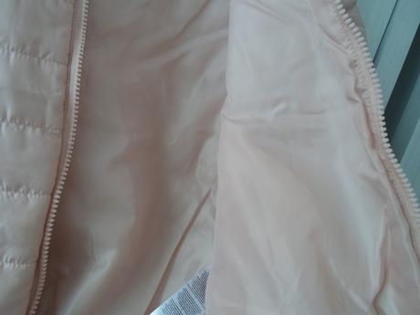 Růžová bunda bundička bomber, s
