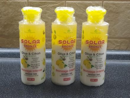 Opalovací tuniský olivový olej s citronem,