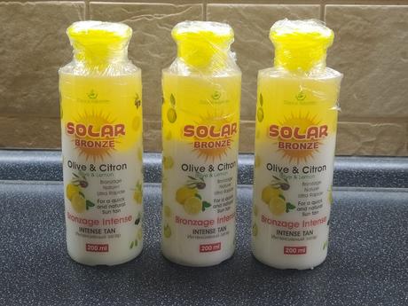 Opalovací tuniský olivový olej s citronem, 