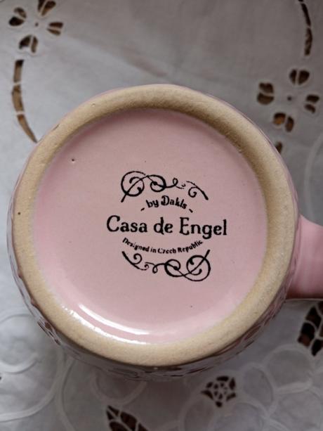 Hrníček s dekorem růže, 