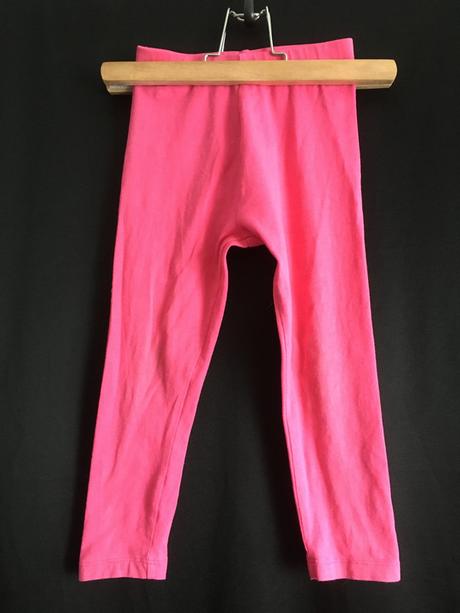 Vel. 104 malinové kratší legíny, 104