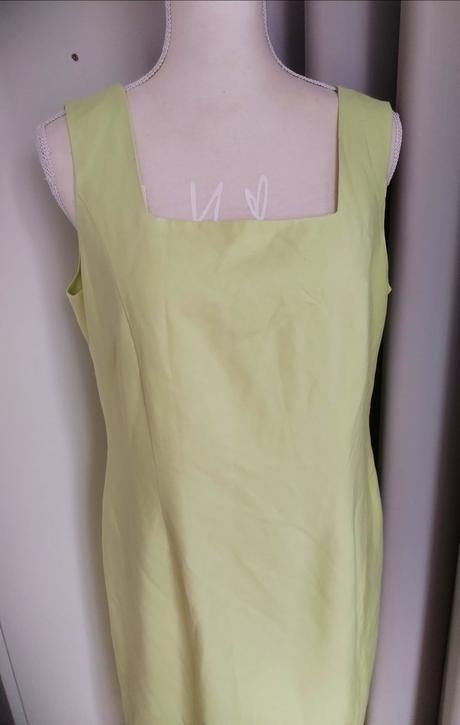 Limetkové šaty-šatovka vel.l, l