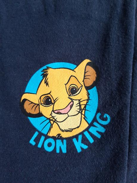 Tepláky lví král 122/128, disney,128