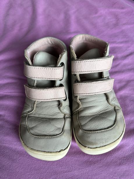 Baby bare febo fall grey pink s membránou, baby bare shoes,30