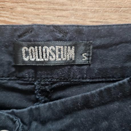 Černé capri kalhoty s řasením colloseum vel. s, s
