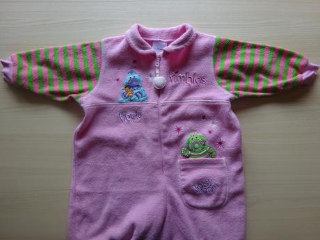 Fleesový overal dl.r. s obrázky, vel. 86, ladybird,86