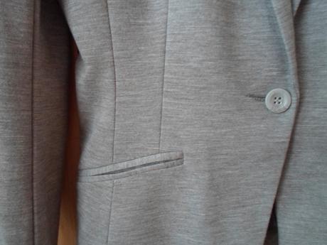 Šedé sako sáčko h&m, h&m,36