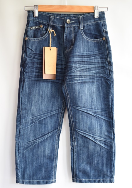 Džíny 3/4 vel. 8 let, 128