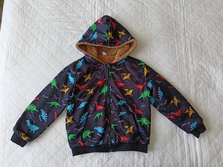 Teplá mikina bunda, 128/134, 134