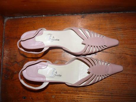 Bata ruzove  spicate boty, baťa,36
