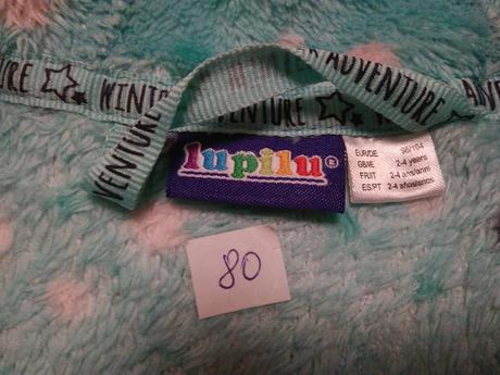 Chlupatá mikina, lupilu, vel 98/104, lupilu,104