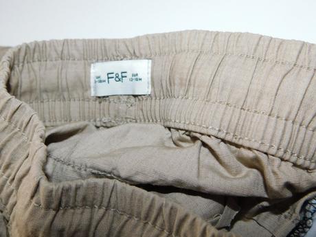 Plátěné kalhoty, f&f,86