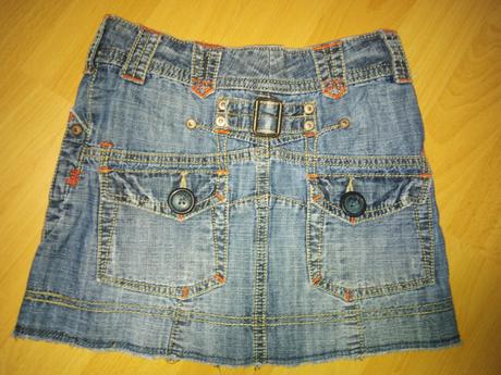 Riflová sukně 4 roky, next,104