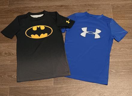 2 ks sportovní trička under armour vel. ymd 137/14, under armour,134