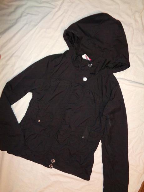 Luxusní černý kabát, yigga,158