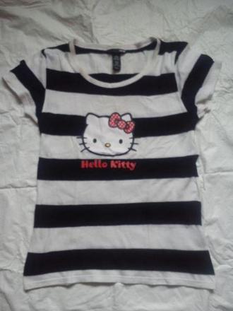 Dámské tričko hello kitty, h&m,s