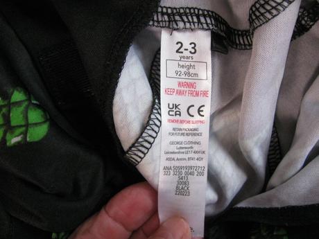 Kostým-overal s hlavou drak, 