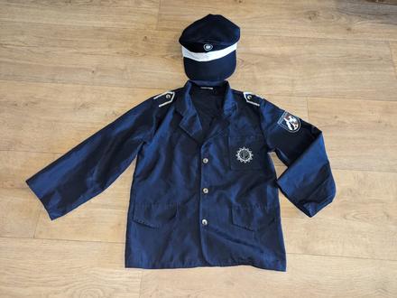 Karnevalový kostým policie vel. 128, 