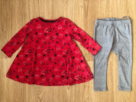 Dívčí šatky a legíny, lindex,86