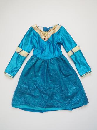 Kostým princezna rebelka - merida - vel 116, 