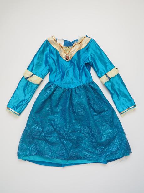 Kostým princezna rebelka - merida - vel 116, 