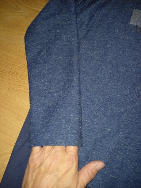 Modro-strieborný pull believe in yourself, vero moda,m