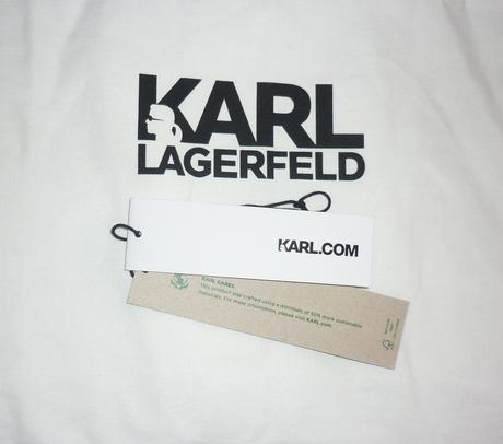 Dámská černá kožená kabelka karl lagerfeld, karl lagerfeld