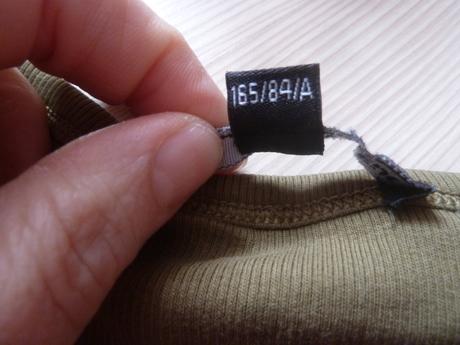 Žebrované triko, 158