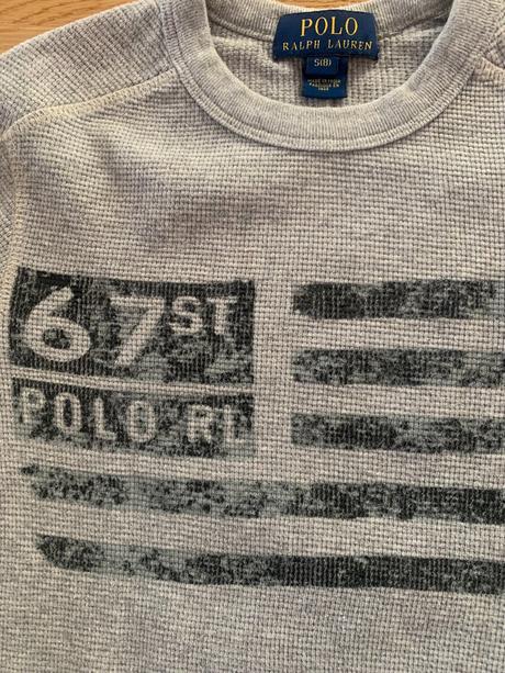 Vaflové triko & tričko ralph lauren vel. 128/134, ralph lauren,128